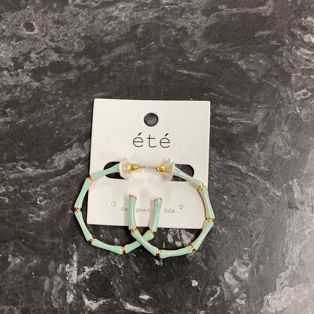 ete|Color Hoops with Gold