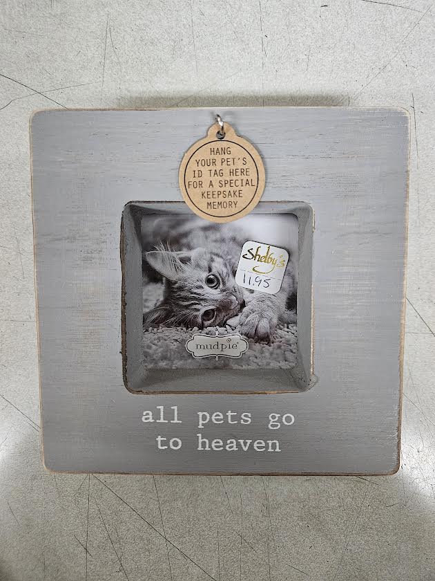 Mud Pie| All pets go to heaven- picture frame