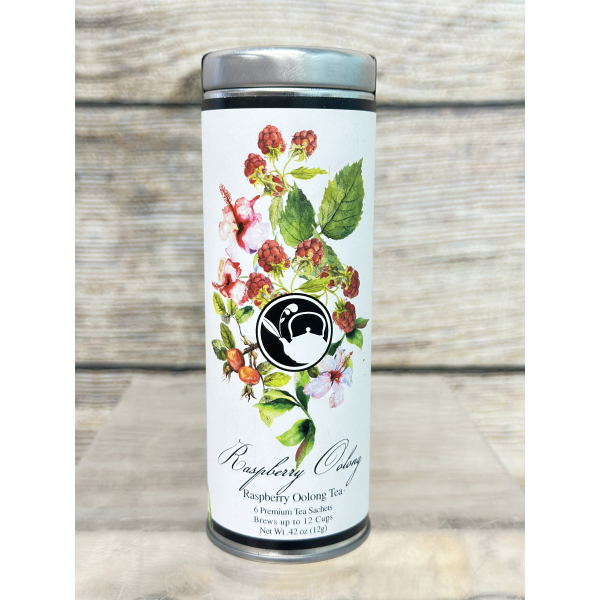 The Tea Can Company | Floral Tall Tin Tea, 12 Sachets, Assorted Flavors