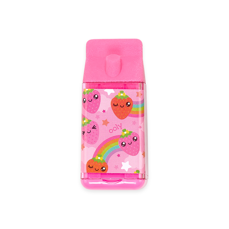 Ooly | Lil' Juice Box Scented Erasers + Sharpeners