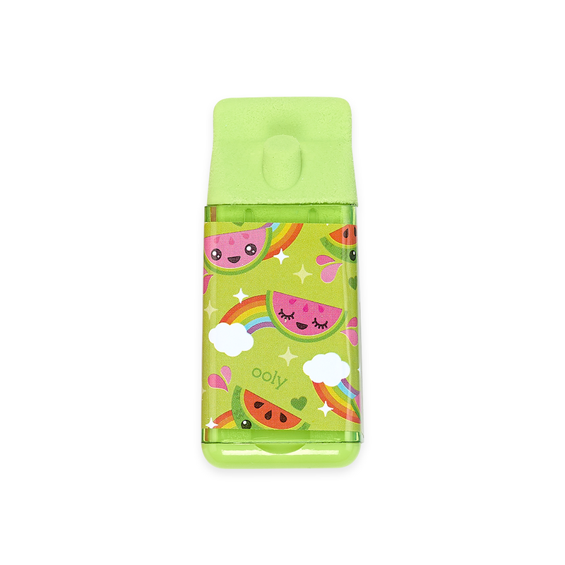 Ooly | Lil' Juice Box Scented Erasers + Sharpeners