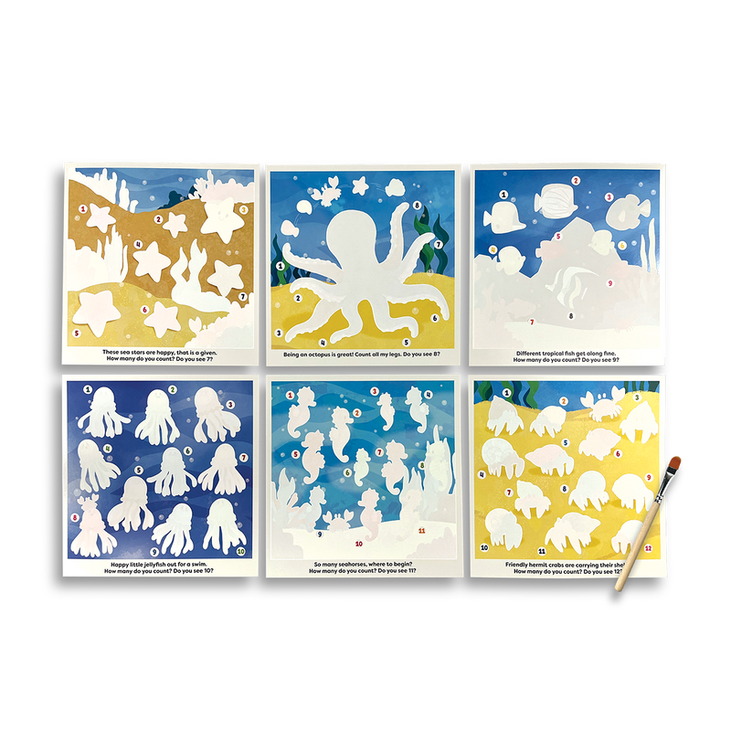 Ooly | Water Amaze Water Reveal Boards, Assorted Styles