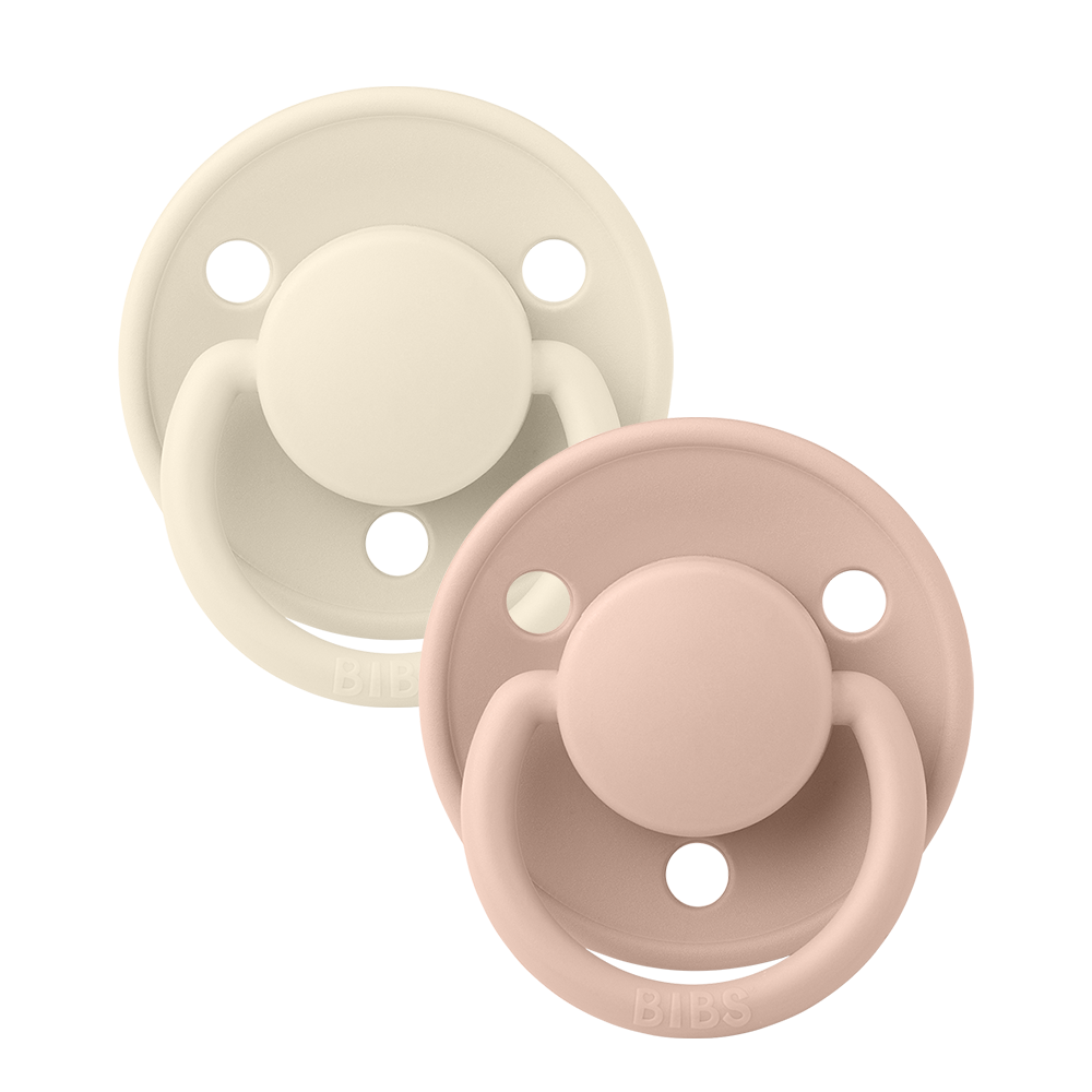 BIBS America | 2-Pack De Lux Pacifiers, Assorted Colors