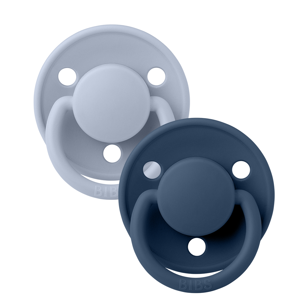 BIBS America | 2-Pack De Lux Pacifiers, Assorted Colors