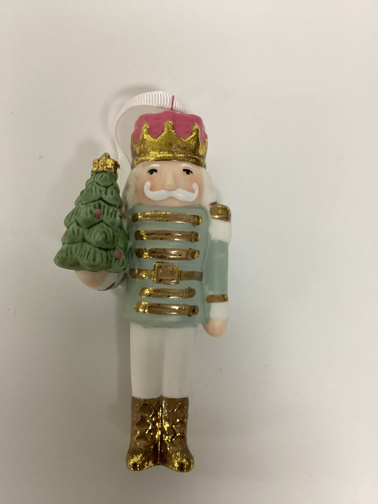 Two's Company | Nutcracker Hand-Painted Ornament, Assorted Colors