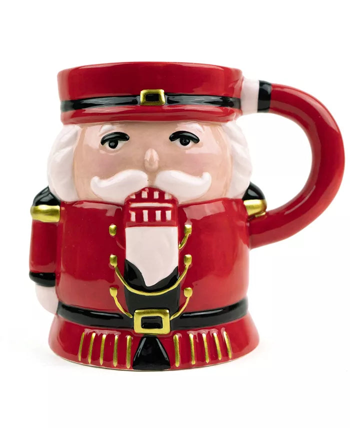 8 Oak Lane | Nutcracker Coffee Mug, Assorted Colors