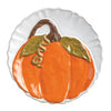 Mud Pie| Dark Orange Pumpkin Salad Plate