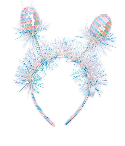 Two's Company - Light Up Egg Headband, Assorted Colors