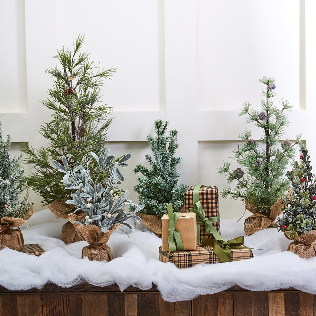 Two's Company | Frosted Evergreen Tree, Assorted Styles & Sizes