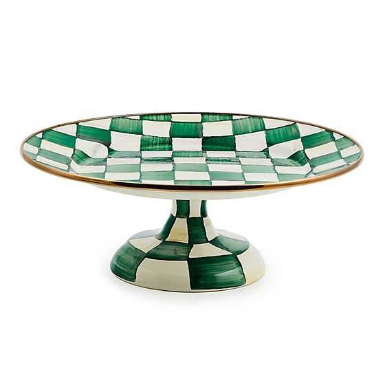 Mackenzie Childs | Small Pedestal Platter, Assorted Patterns