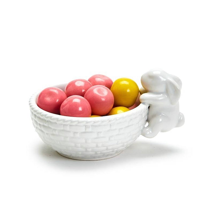Two's Company - Tiny Bunny Easter Tidbit Dish, Assorted Designs