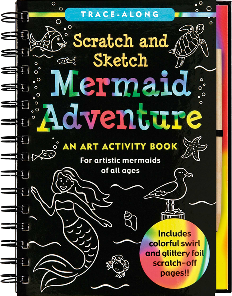 Peter Pauper Press | Scratch and Sketch Activity Book, Assorted Themes