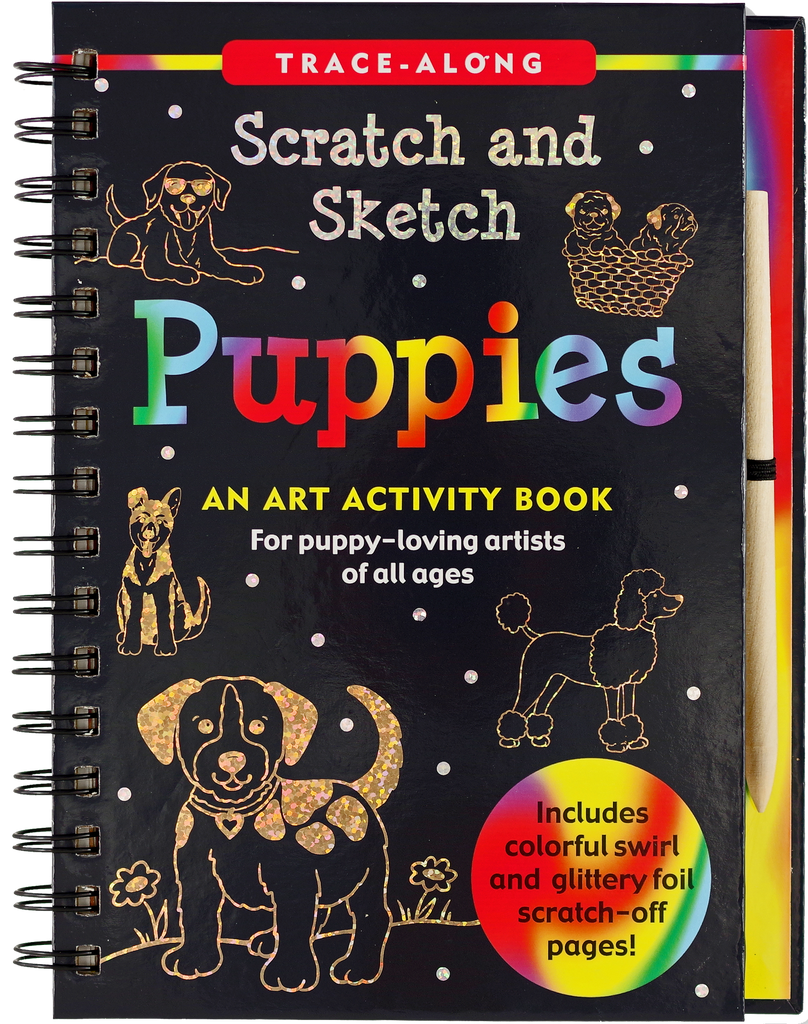 Peter Pauper Press | Scratch and Sketch Activity Book, Assorted Themes