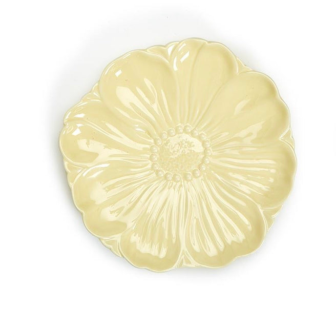 Two's Company - Flower Plates, Assorted Colors