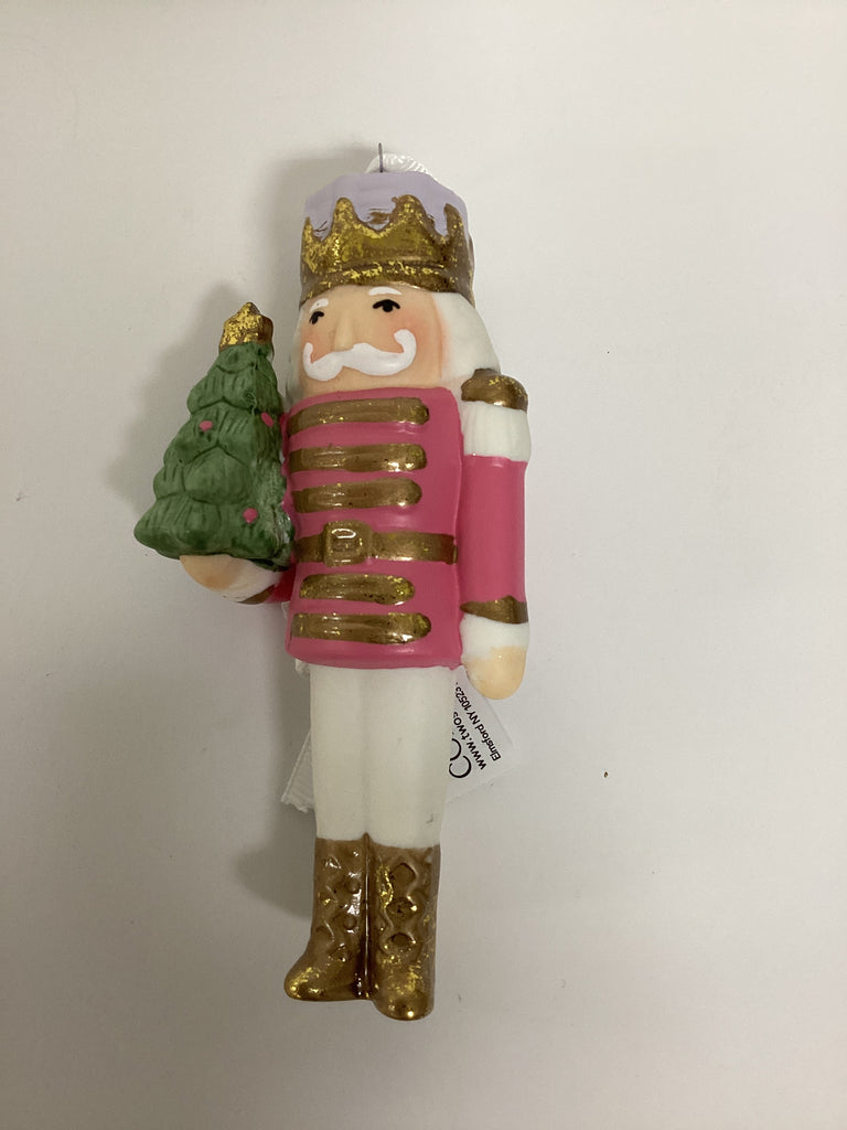 Two's Company | Nutcracker Hand-Painted Ornament, Assorted Colors