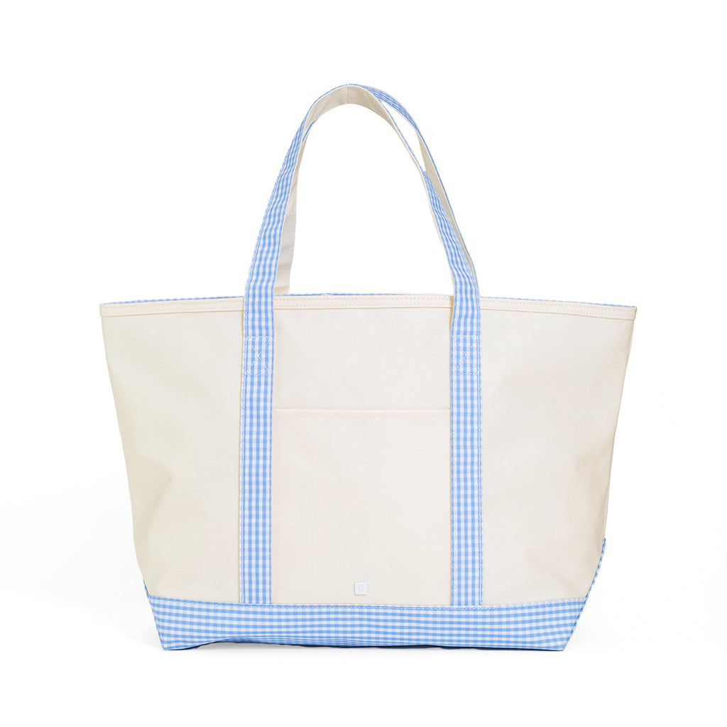 TRVL Design | Natural Coated Canvas Maxi Tote, Assorted Patterns