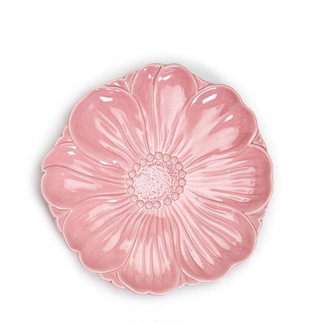 Two's Company - Flower Plates, Assorted Colors