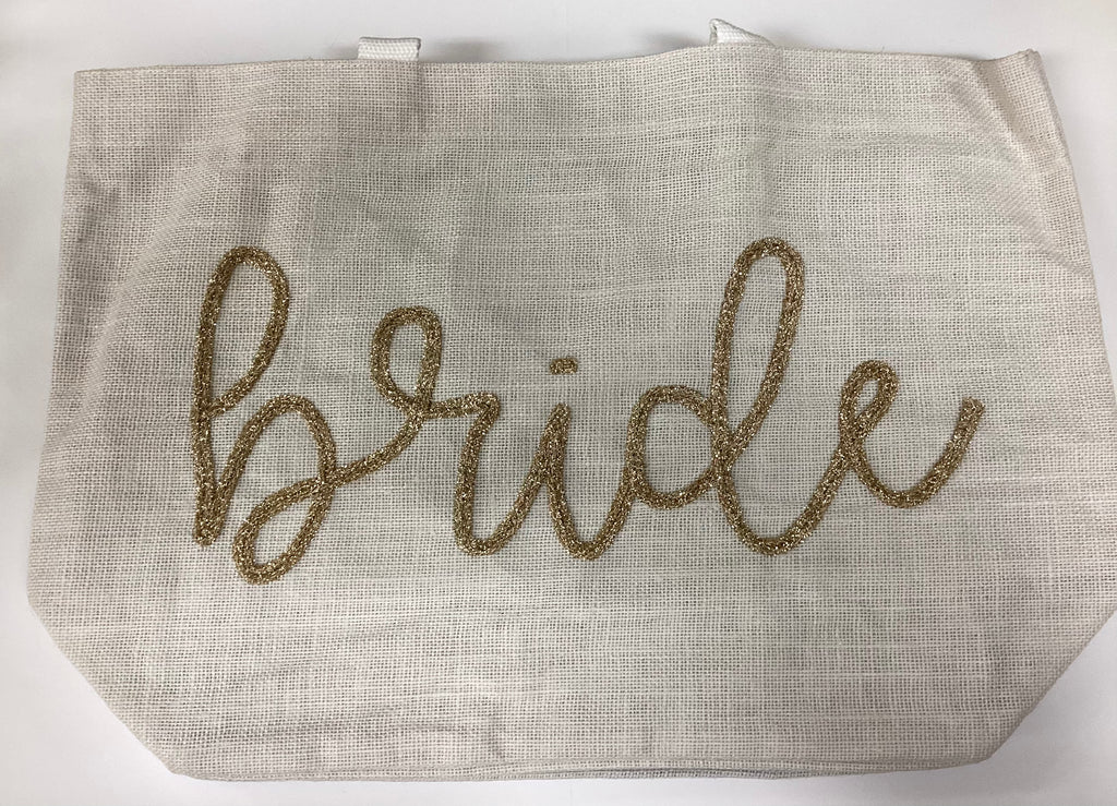 Mud Pie | Bride Sparkle Tote, Assorted Styles