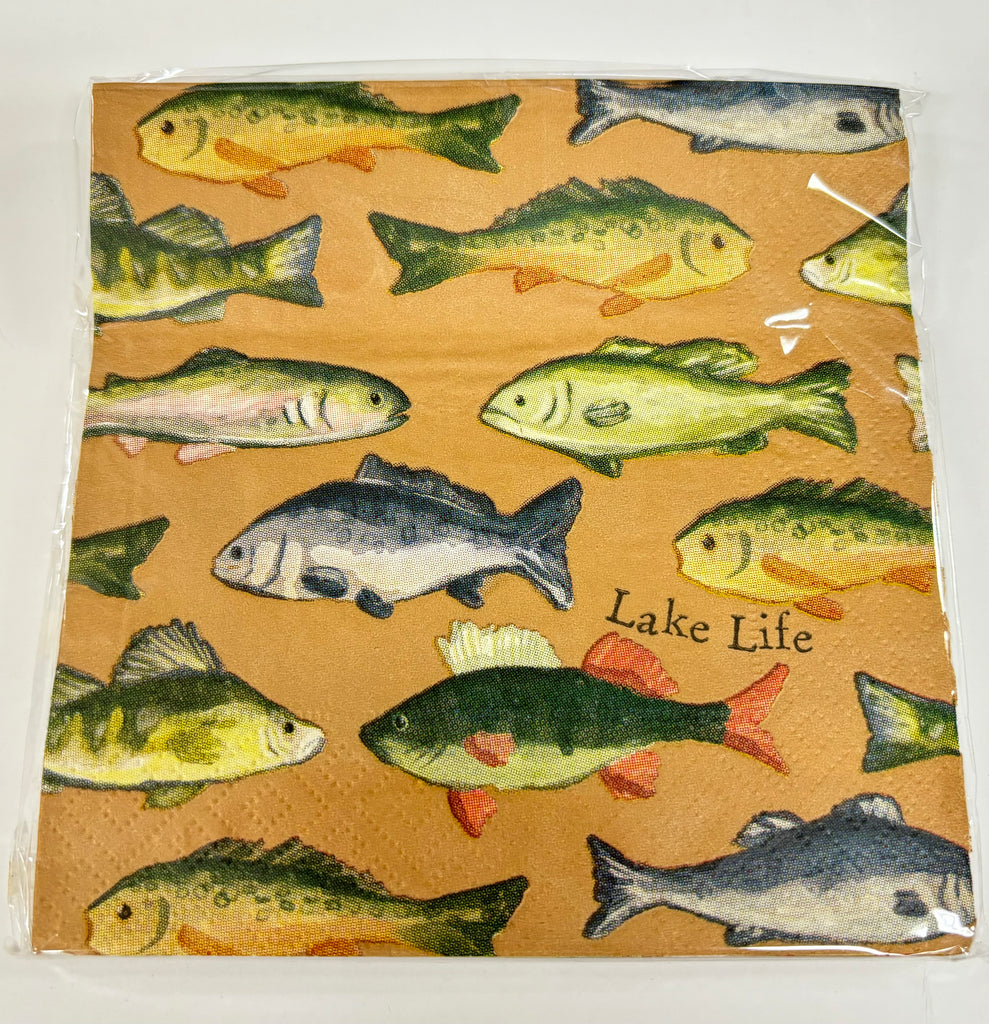 Mud Pie | Lake Retreat Napkins, Assorted Styles
