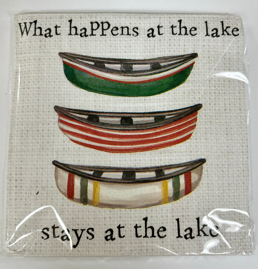 Mud Pie | Lake Retreat Napkins, Assorted Styles