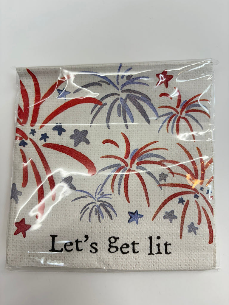 Mud Pie | Americana Paper Napkins, Assorted Styles