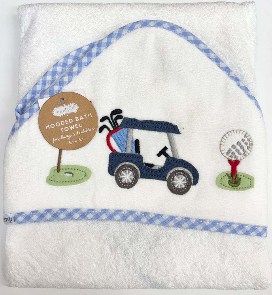 Mud Pie | Hooded Towel, Assorted Styles