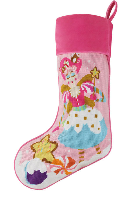Peking Handicraft | Embroidered Christmas Stockings, 11"x18", Assorted Styles