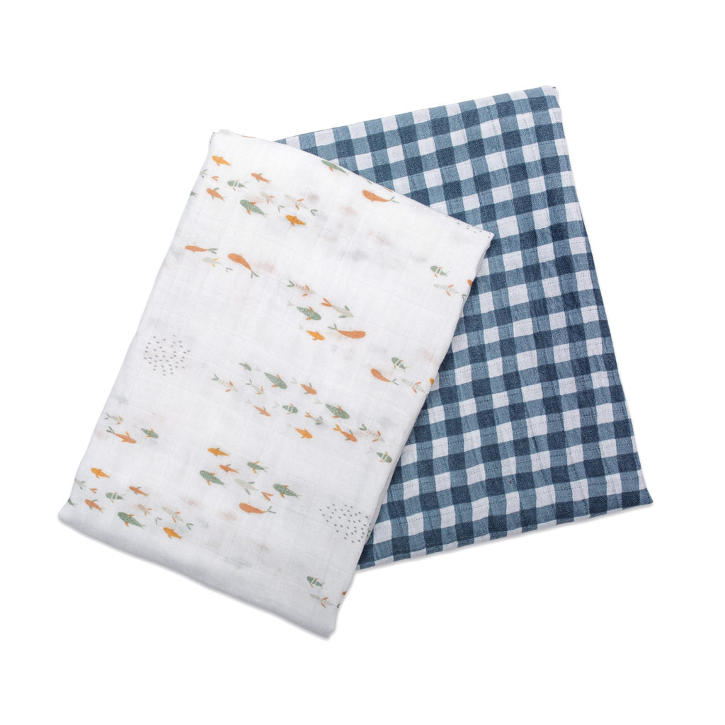 Mary Meyer | Lulujo Cotton Swaddles 2Pk
