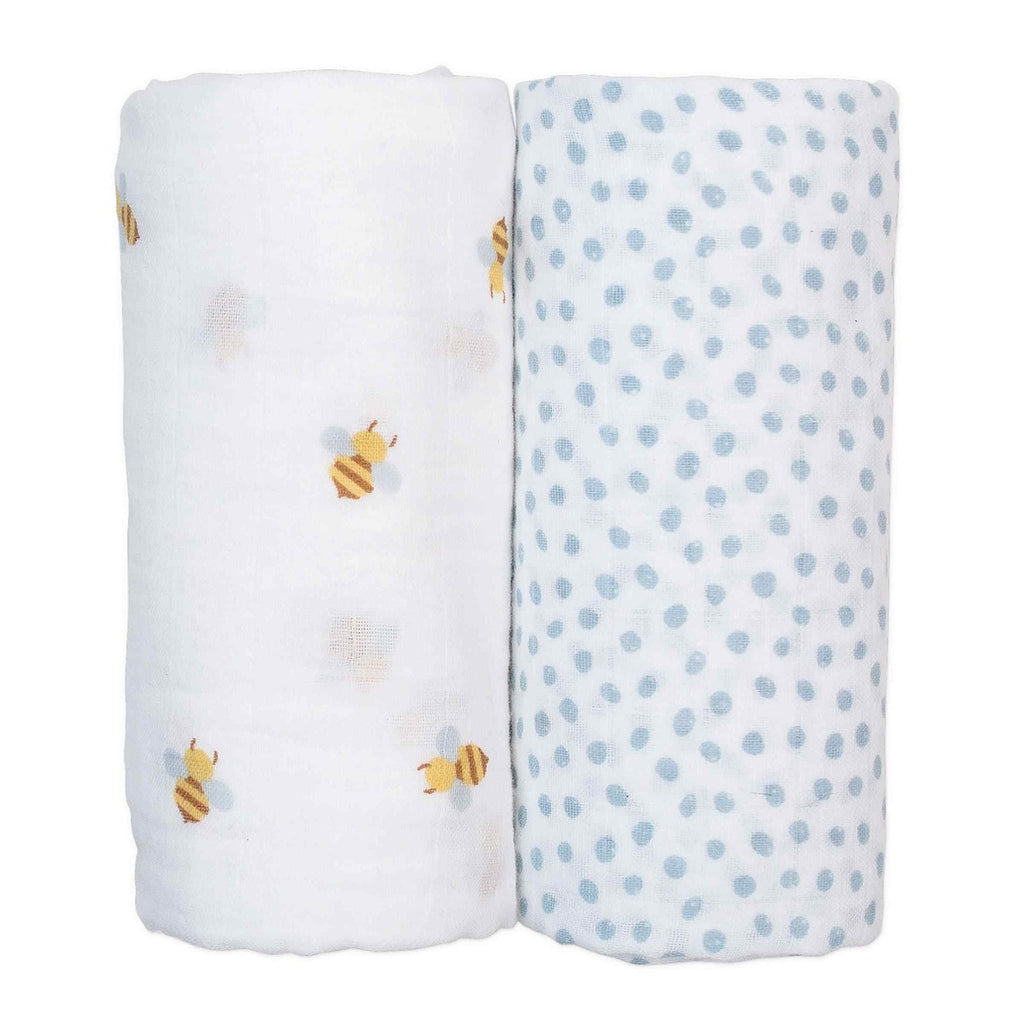 Mary Meyer | Lulujo Cotton Swaddles 2Pk
