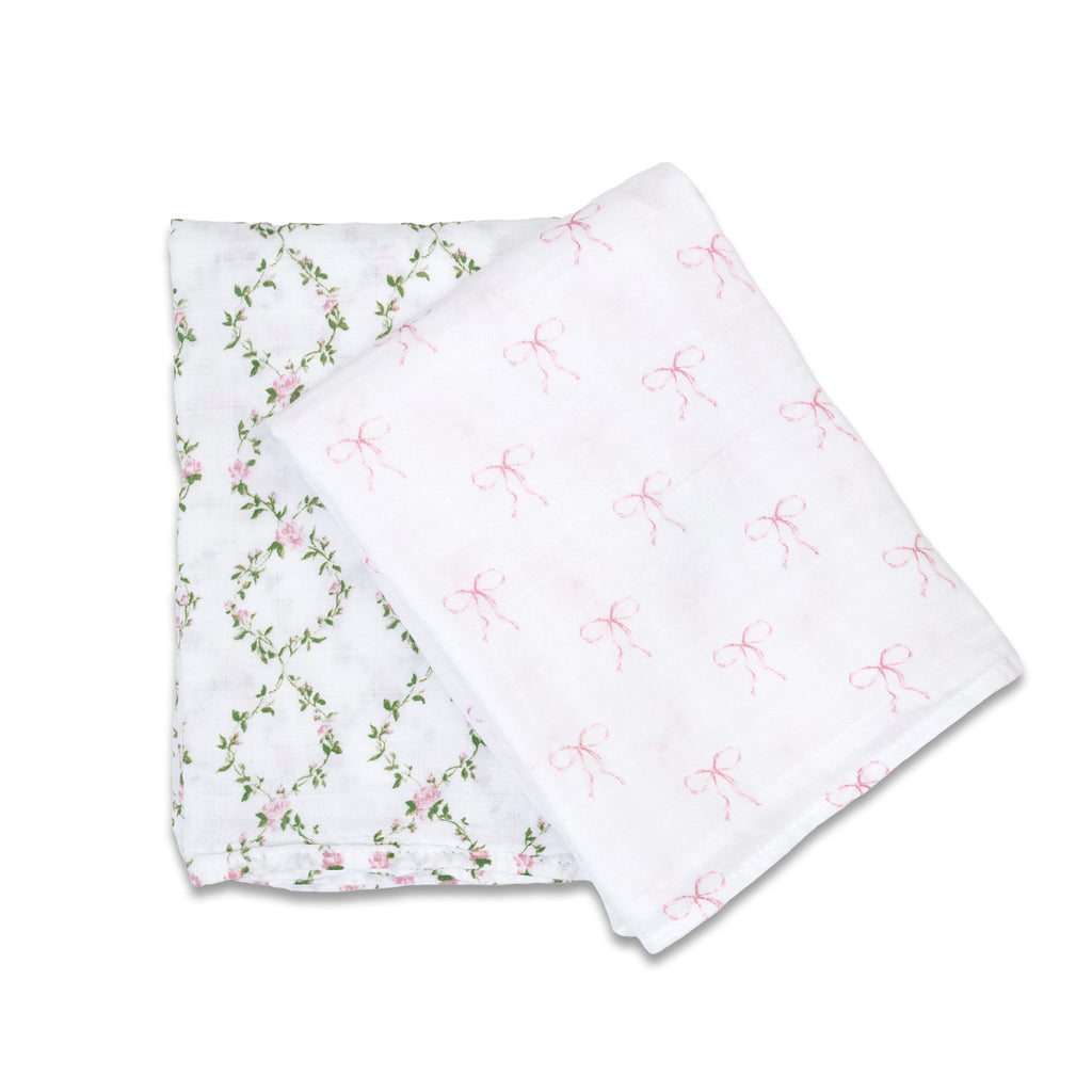 Mary Meyer | Lulujo Cotton Swaddles 2Pk