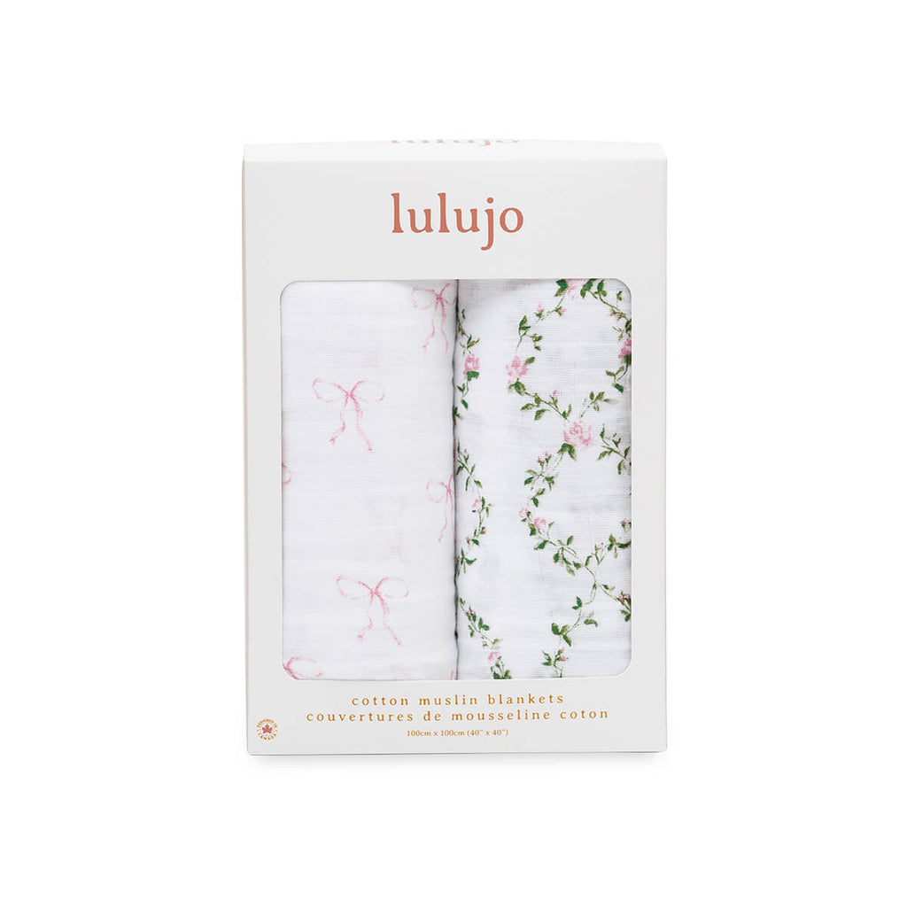 Mary Meyer | Lulujo Cotton Swaddles 2Pk