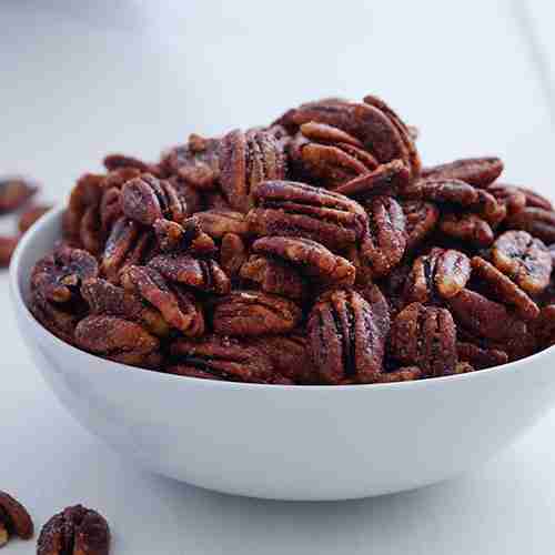 Lambrecht | Sweet & Spicy Glazed Pecans, Assorted Sizes