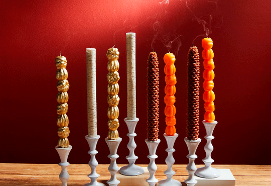 Mud Pie | Gather Taper Candle Set, Assorted Styles