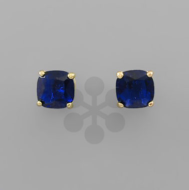 Birthstone Stud Earrings, Assorted Months