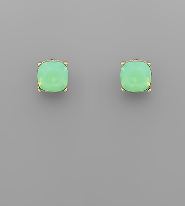 Birthstone Stud Earrings, Assorted Months