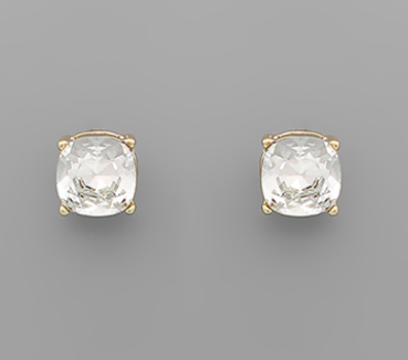 Birthstone Stud Earrings, Assorted Months