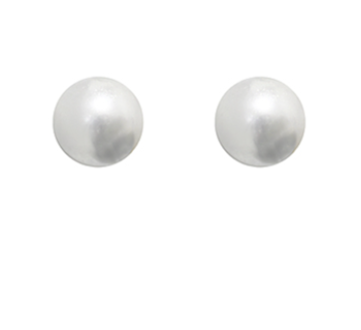 Simple Lady Metal Ball Earrings, Assorted Colors