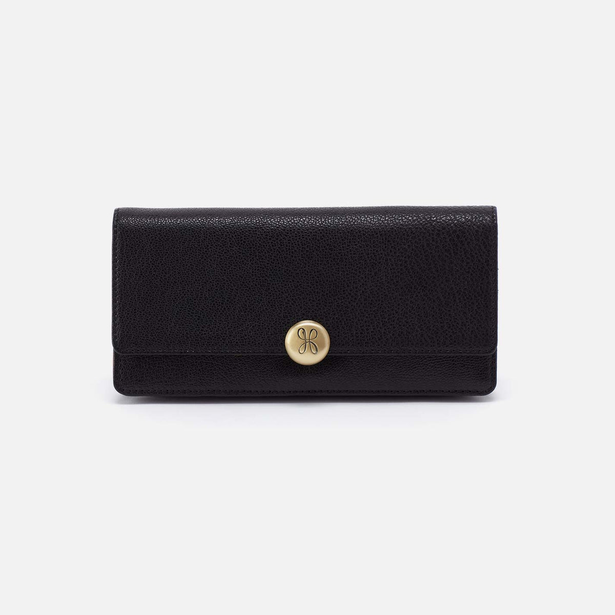 Hutton Large Wallet, Black | Shelby's