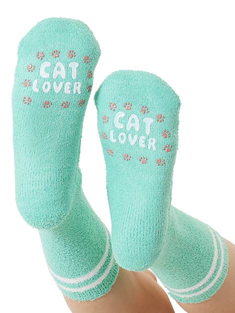 Lover Fuzzy Crew Socks, Assorted styles