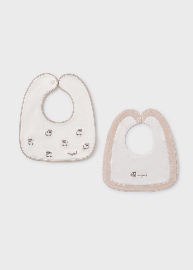 Baby 2 Pack Waterproof Bibs, Assorted Styles