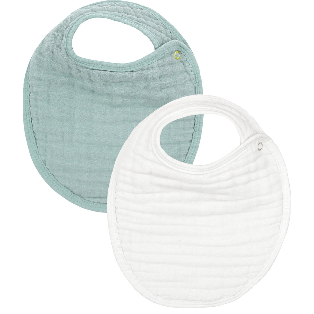 Lou Lou & Company | Cloud Muslin™ Bib 2 Pack, Assorted Colors