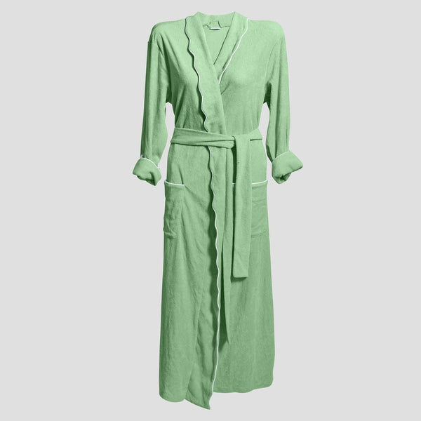 Women's Long Lightweight Robe, Basil