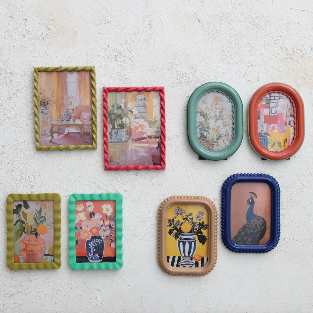 Creative Co-Op | Hanging/Sitting Photo Frame, Assorted Styles