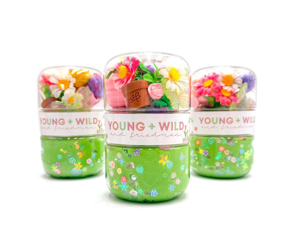Young + Wild and Friedman | Grab & Go Dough Jar, Assorted Styles