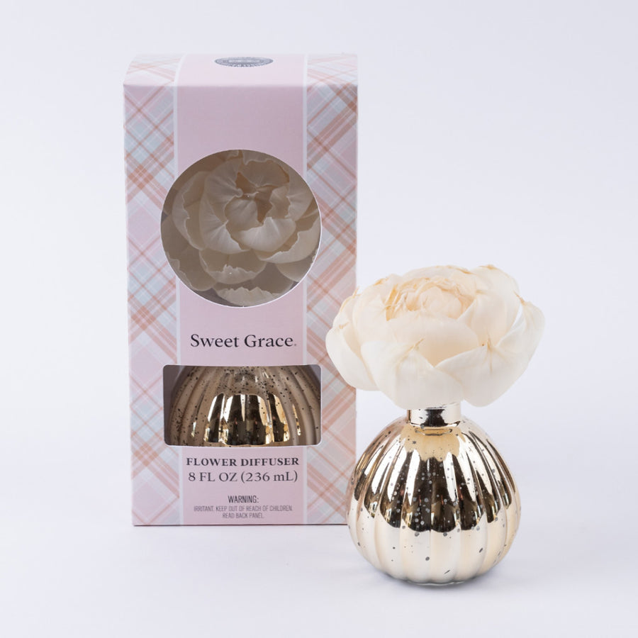 Bridgewater Candle Co. | Sweet Grace Flower Diffuser, Assorted Styles