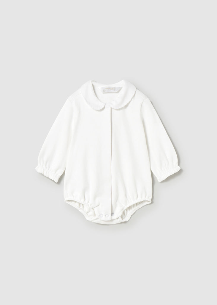 Baby Girl Collared Body Suit, Assorted Styles