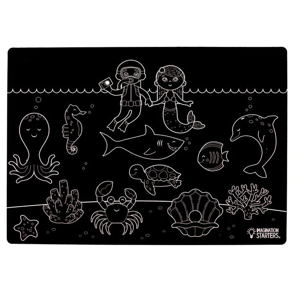 Imagination Starters| Chalkboard Placemats| Assorted Styles