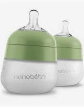 Nanobebe | Silicone Bottles, Assorted Colors