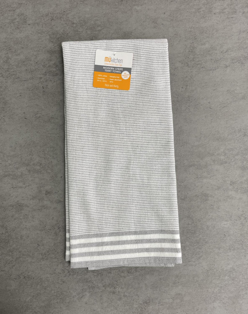 MU Kitchen | Modern Stripe Terry Towel