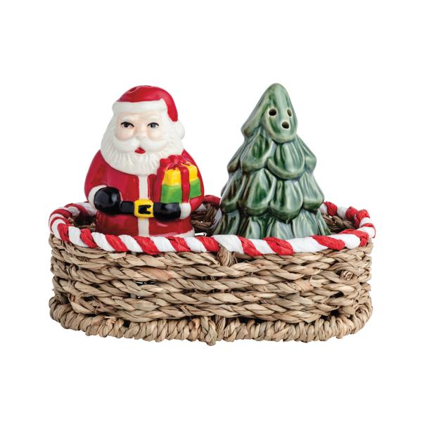 Mud Pie | Christmas Salt and Pepper Shaker Set, Assorted Styles